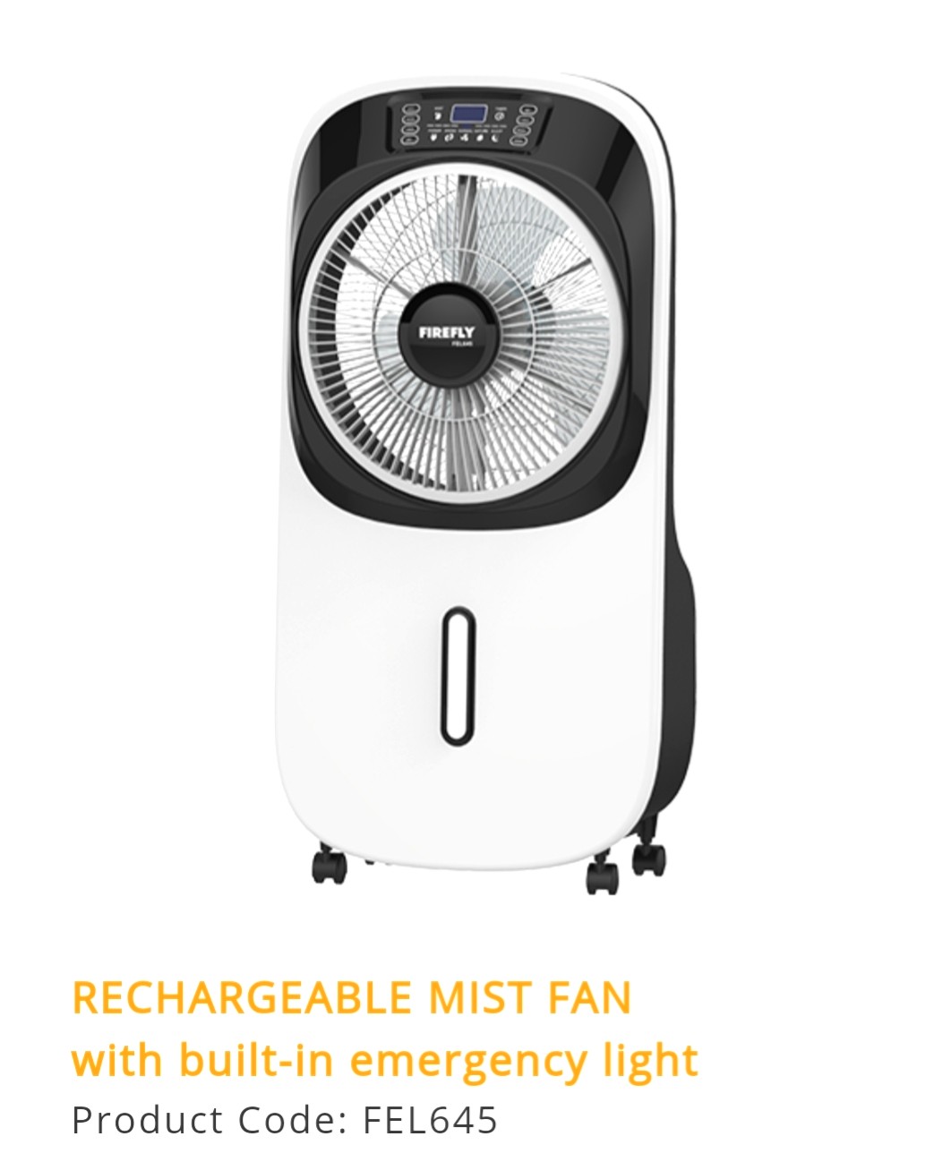 MIST FAN with builtin Emergency Light !RUSH!, Furniture & Home Living