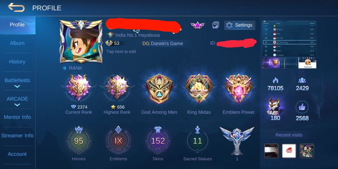 Mobile Legend Account 11 Supreme Toys Games Video Gaming In Game Products On Carousell Gusion night owl collector skin script. carousell