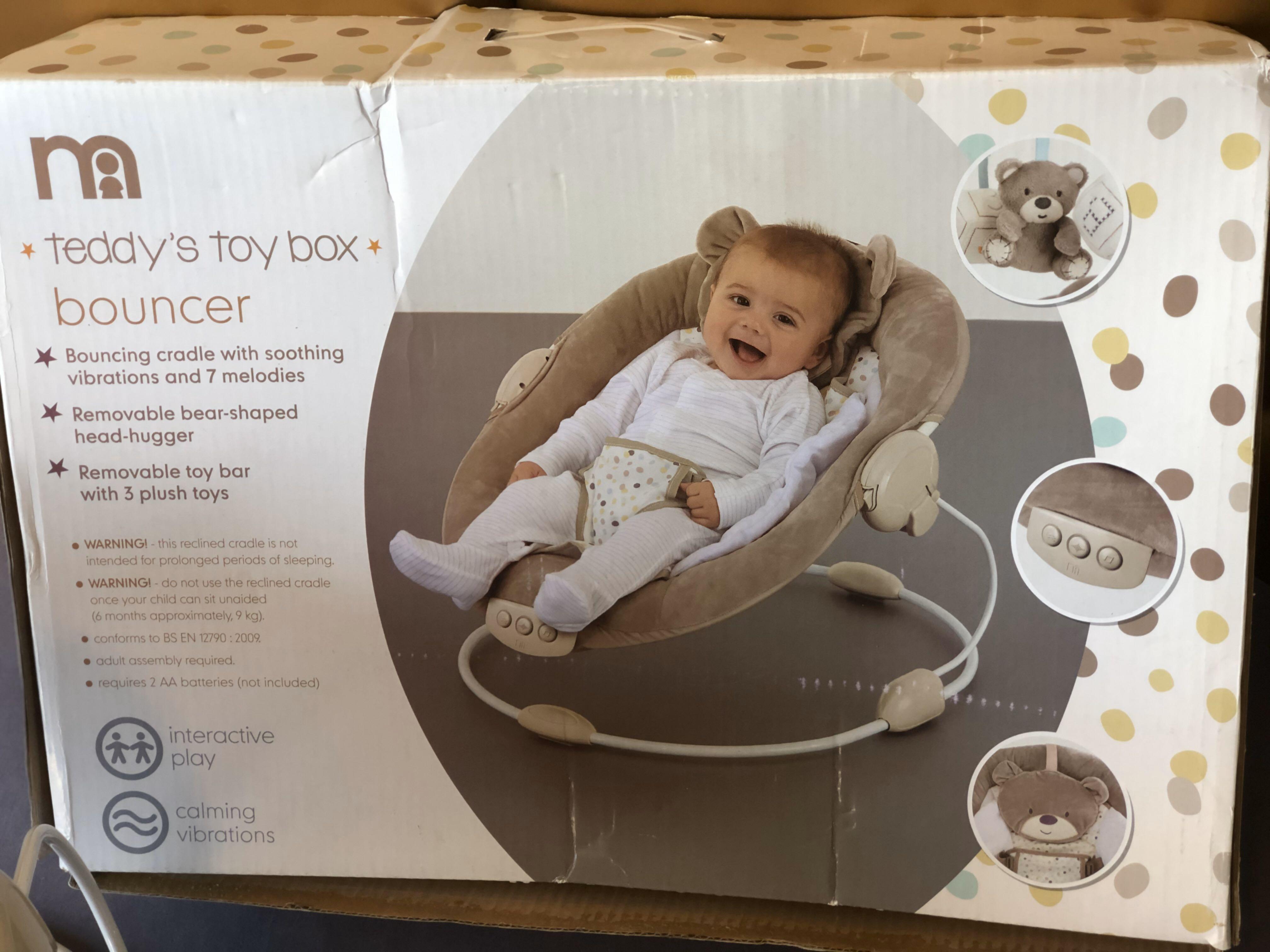 Teddy toy sales box bouncer