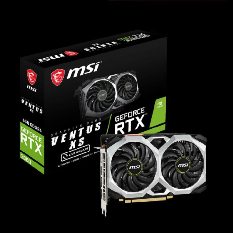 Msi Rtx 60 Ventus Xs 6g Electronics Computer Parts Accessories On Carousell