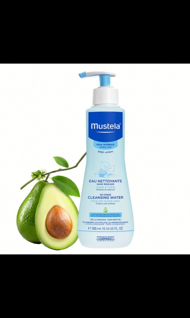 mustela no rinse cleansing water 300ml