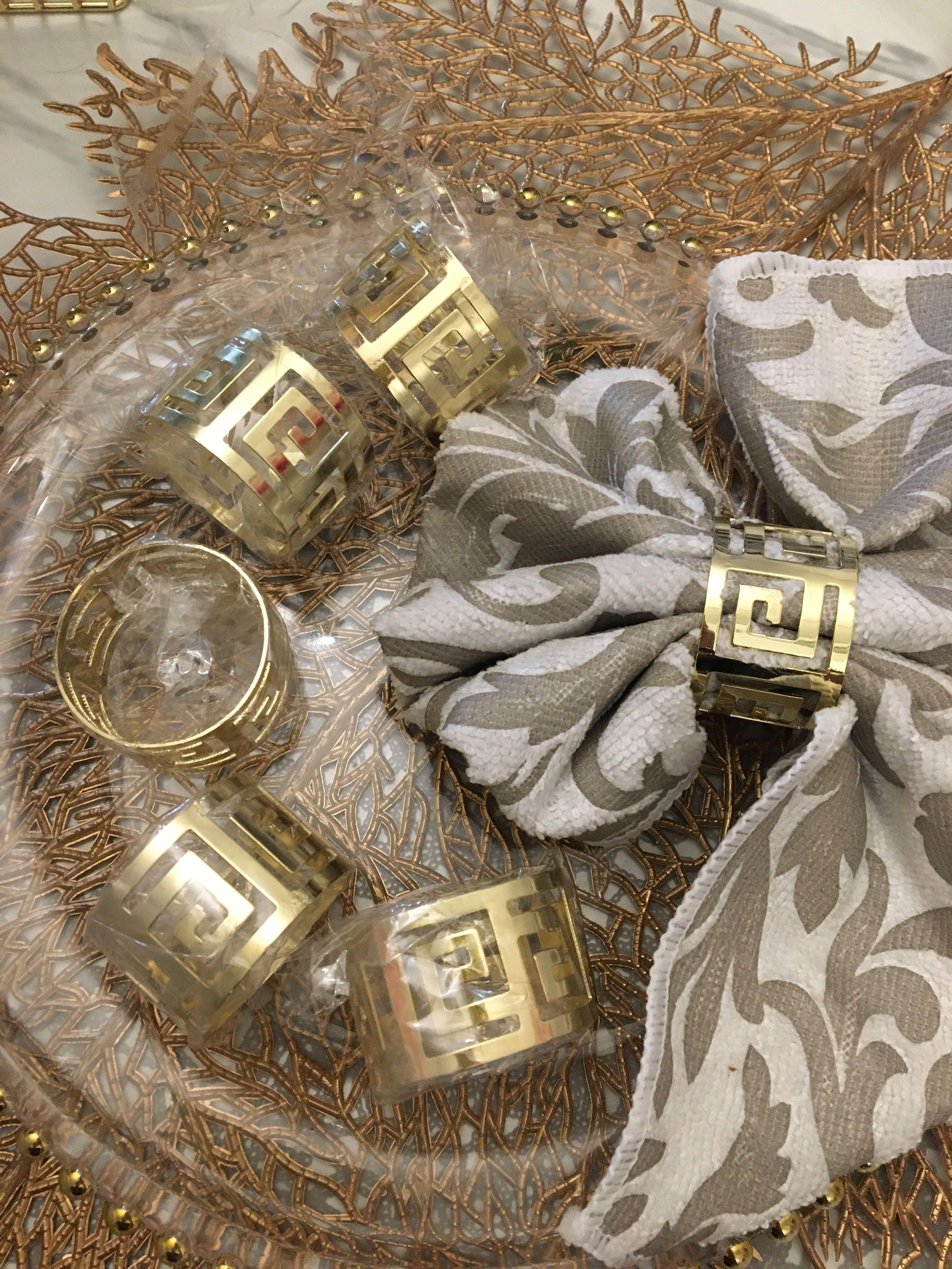 Versace shop napkin rings