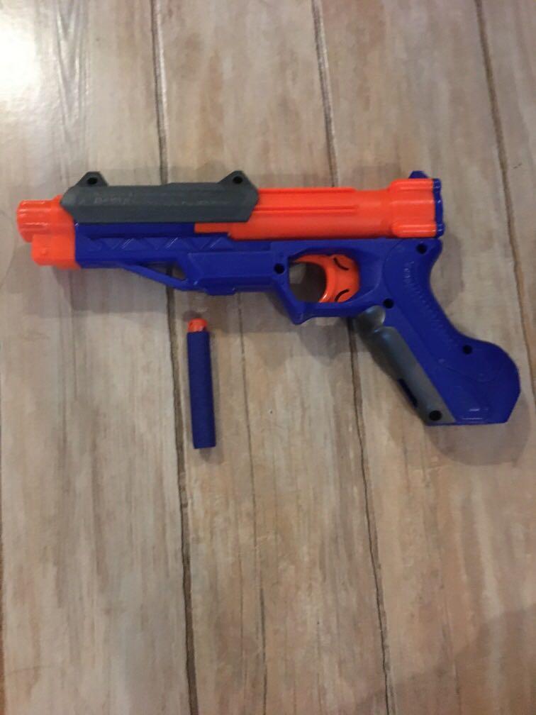 Nerf sharp fire (Category: Action & Battle Toys) located in Pasig City. Submitted by kertnoy (Listing ID 1013030124, Image 2). Description: -No scratches -nakadisplay lang - 1 dart -payment via BDO -shiiping will be shouldered by buyer bia grab or lalamove.