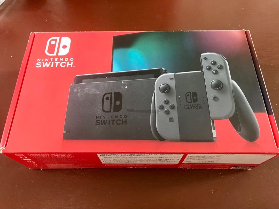 what comes in the box with nintendo switch