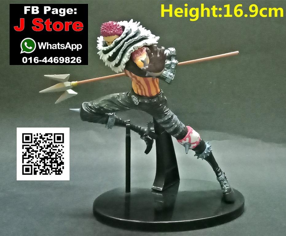 One Piece Character Charlotte Katakuri With Weapon Figure Toys Games Action Figures Collectibles On Carousell He is also one of the three sweet commanders of the big mom pirates and serves as totto land's minister of flour (粉大臣 kona daijin?), governing over komugi island. one piece character charlotte katakuri