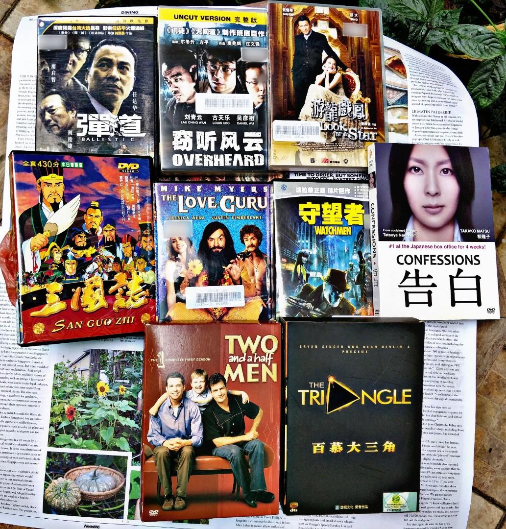 Original DVD Movies \u0026 TV Series (Total 