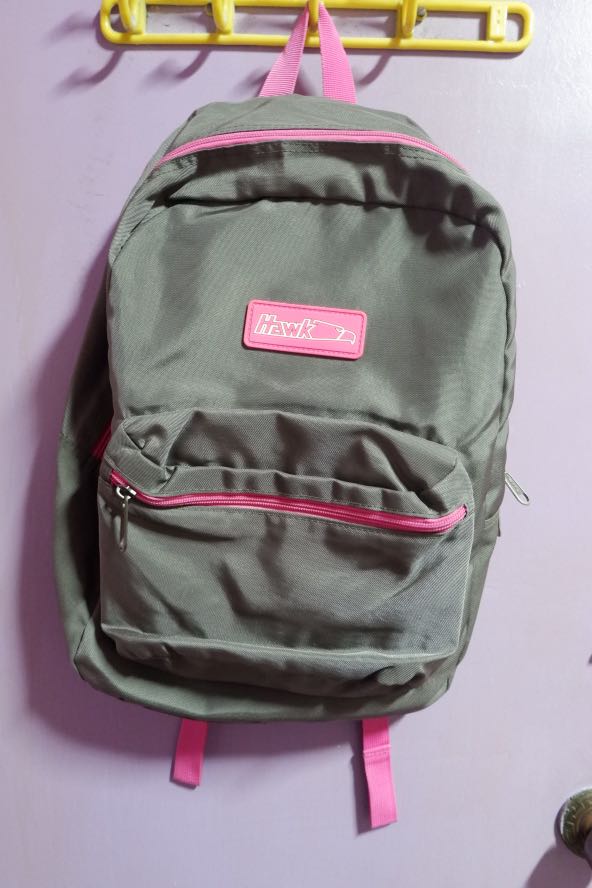 Hawk bag hot sale pink and gray