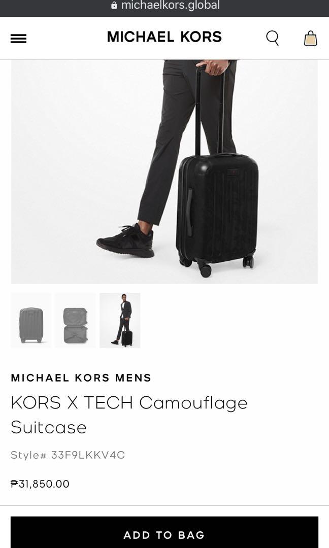 Original Mk Carry-On Suitcase, Luxury, Bags & Wallets On Carousell