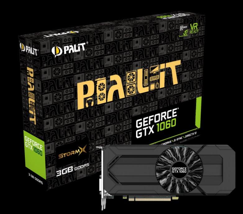 Palit GeForce GTX 1060 StormX 3GB