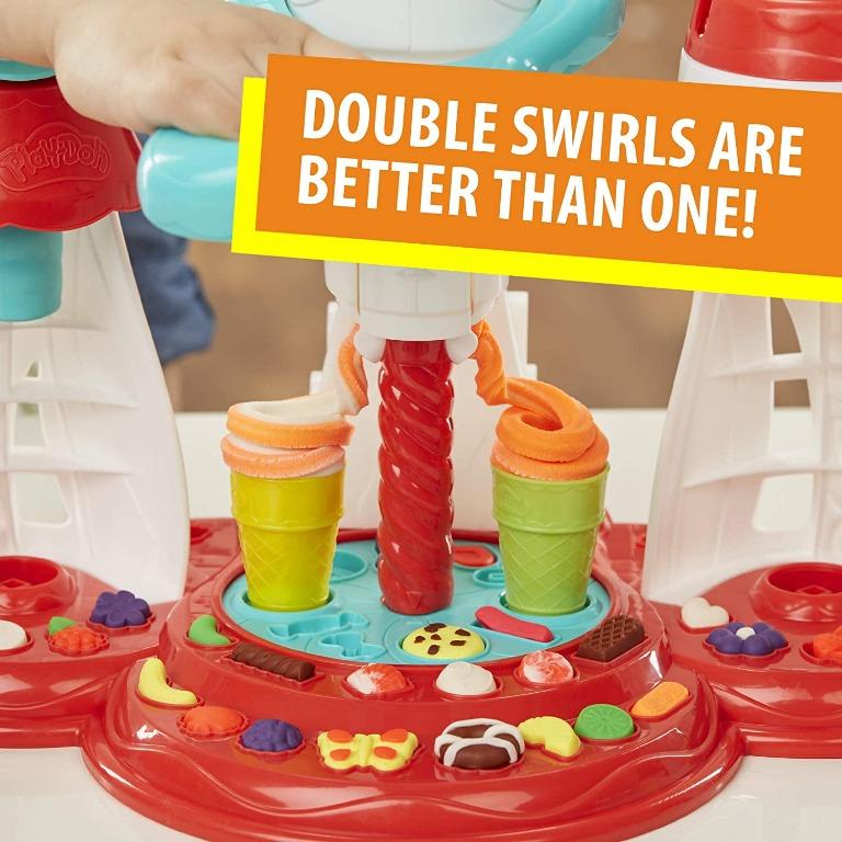 Playdoh Kitchen Creations Ultimate Swirl Ice Cream Maker Modelling Clay Set Babies Kids Toys Walkers On Carousell