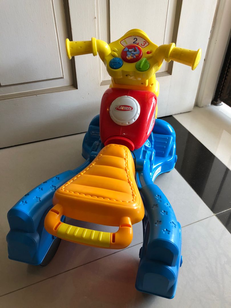 playskool motorcycle walker