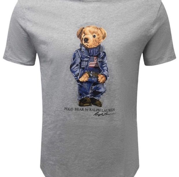 Mens polo ralph lauren bear t shirt