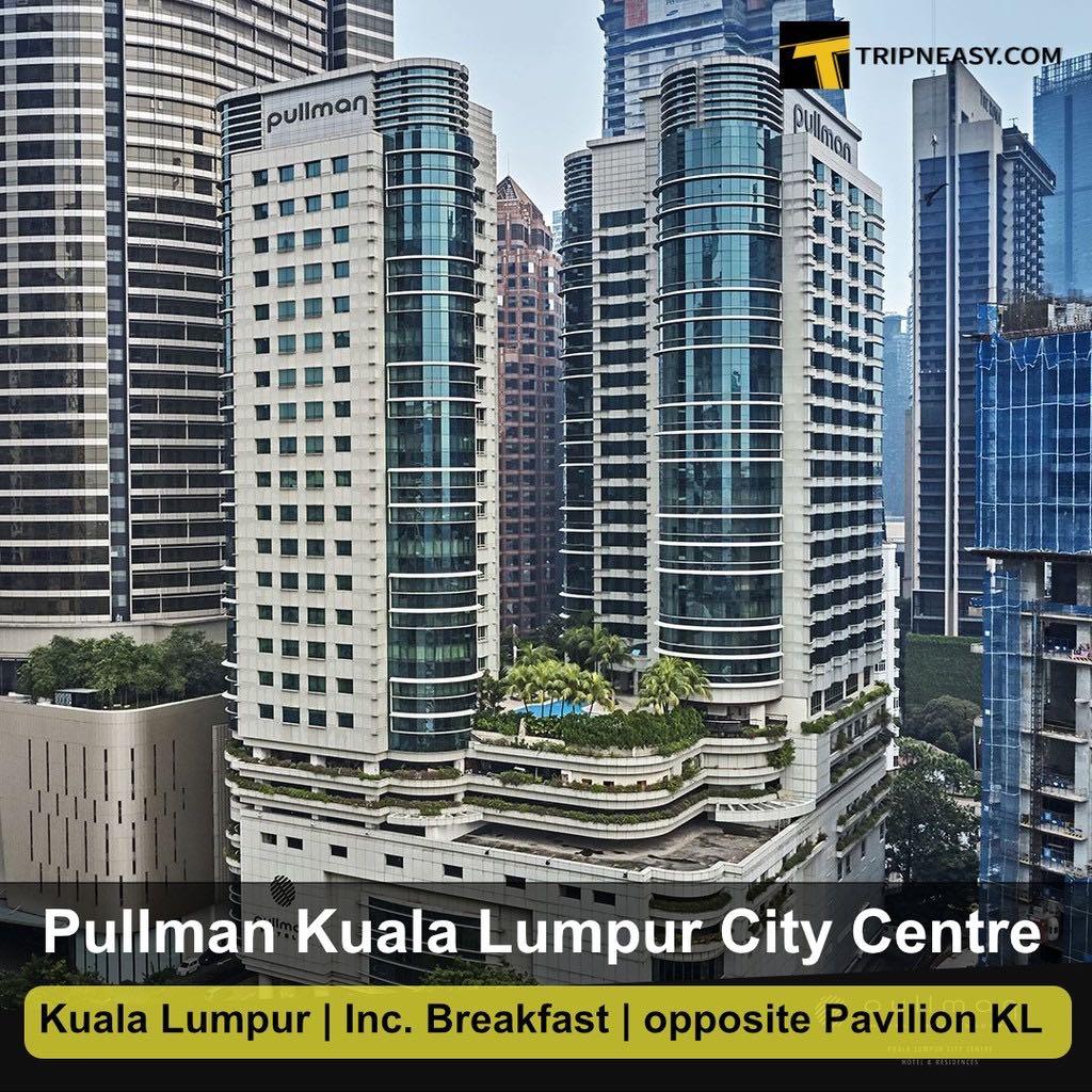 Promotion Tripneasy 2d1n Pullman Kuala Lumpur City Centre 5 Hotel Inc Breakfast Tickets Vouchers Attractions Tickets On Carousell