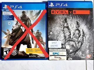PS4 Evolve with Online