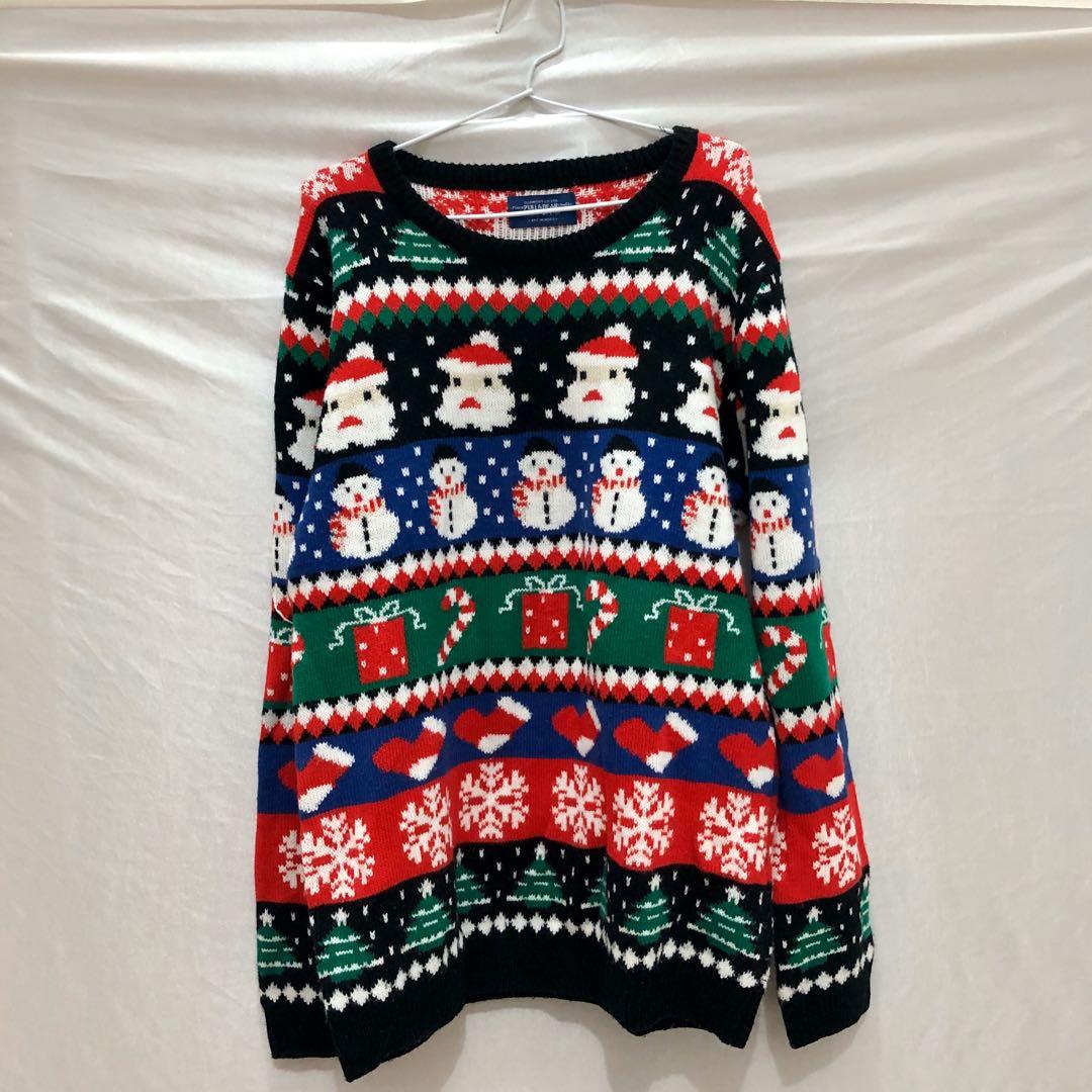 Christmas sweater pull and bear top