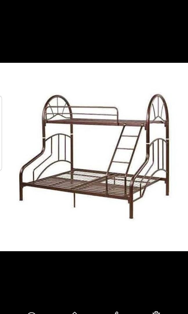 Queen double decker bed katil queen dua tingkat, Furniture & Home