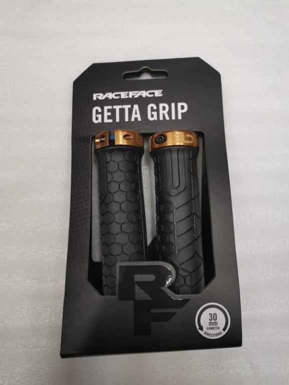 Race Face Getta Handlebar Grip (Black Kash Money Lock Ring