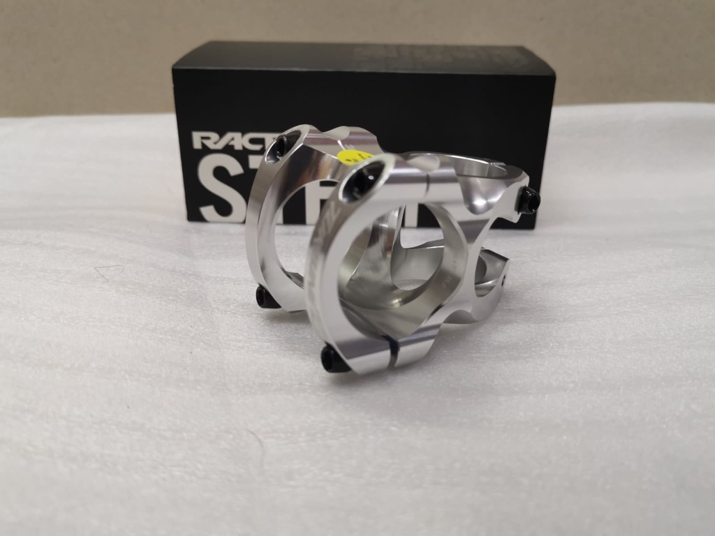 Race Face Turbine R 35 Stem (Silver) 32mm/40mm/50mm Length, Sports