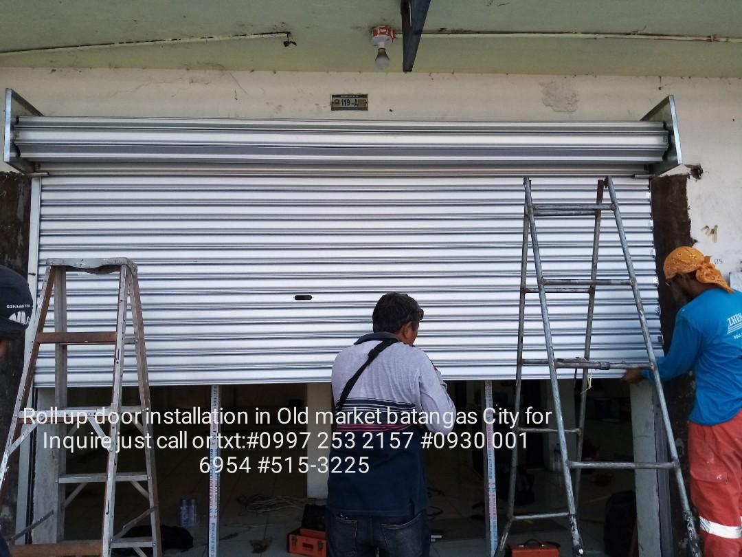 Roll Up Door Repair Installation Manual Or Motorised Construction Industrial Construction Building Materials On Carousell