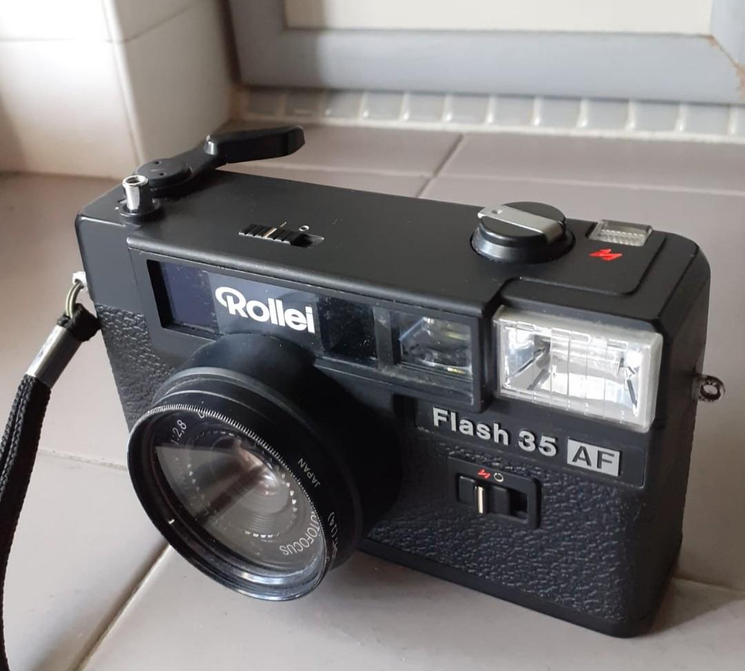 Rollei Flash35AF 1980年代初頭のコンパクトカメラはレベルが高い！ – 御部スクラ バーチャルYouTuber