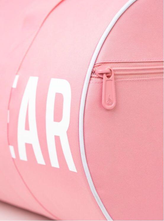 Ryderwear Raw Essentials Duffle Gym Bag Pink Leopard Limited Edition