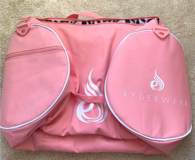 Ryderwear Raw Essentials Duffle Gym Bag Pink Leopard Limited Edition
