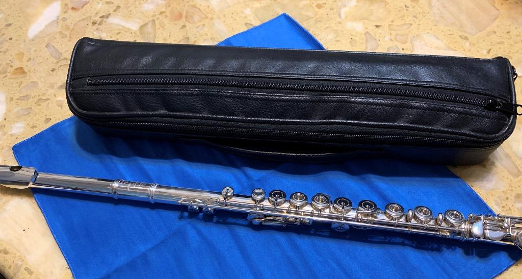 SANKYO PROFESSIONAL 925 SILVER FLUTE S601B SOLDERED TONE HOLE