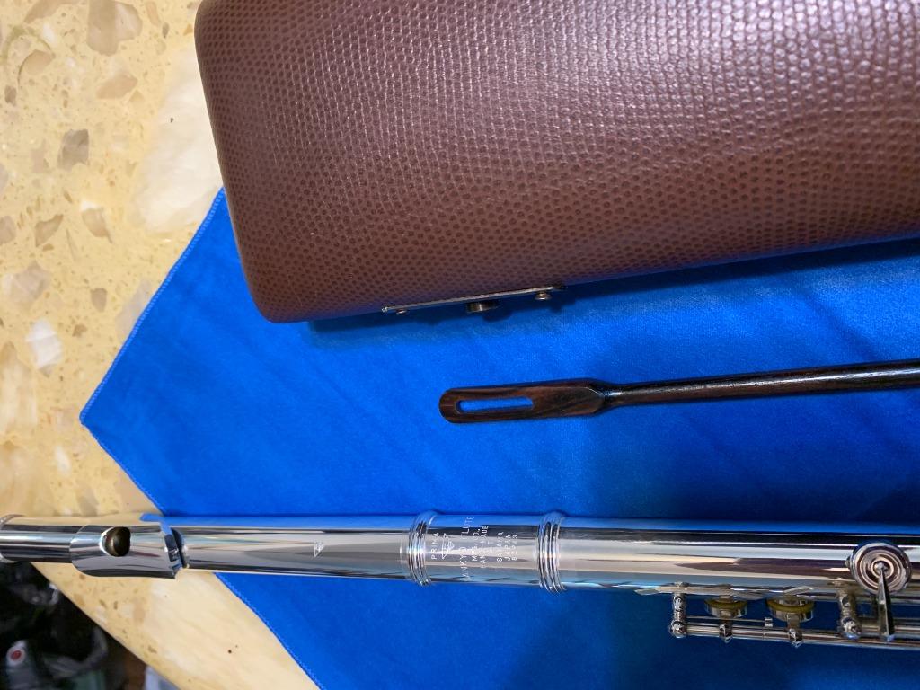 SANKYO PROFESSIONAL 925 SILVER FLUTE S601B SOLDERED TONE HOLE
