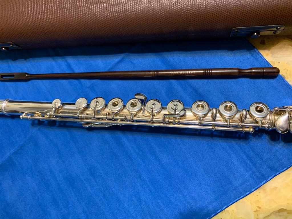 SANKYO PROFESSIONAL 925 SILVER FLUTE S601B SOLDERED TONE HOLE