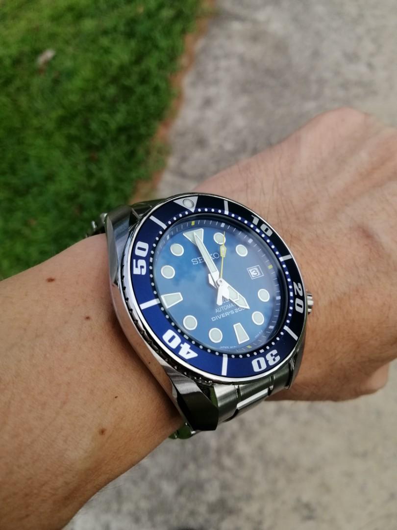 Seiko Sumo SBDC069 Blue Coral, Mobile Phones Gadgets, Wearables Smart  Watches On Carousell 