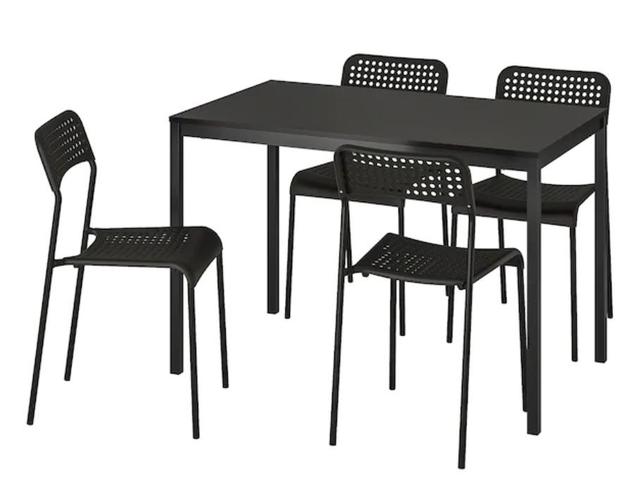 Small Dining Set Of Table 4 Chairs Relocation Sale Furniture