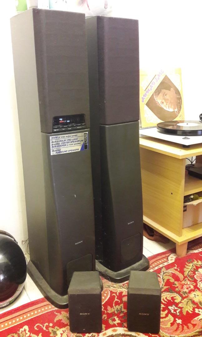 sony active speaker system