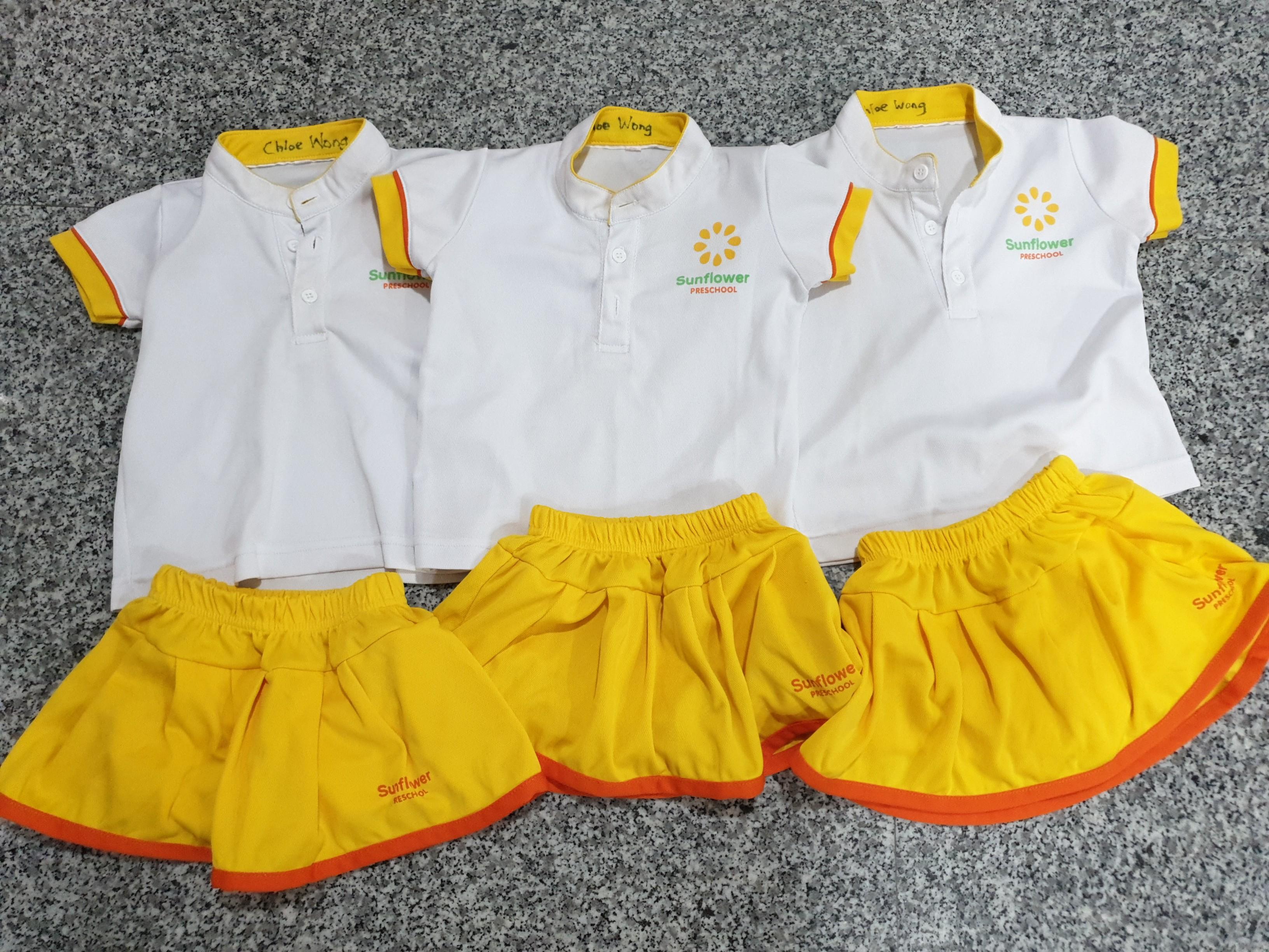 Sunflower school uniform, Babies & Kids, Babies & Kids Fashion on Carousell