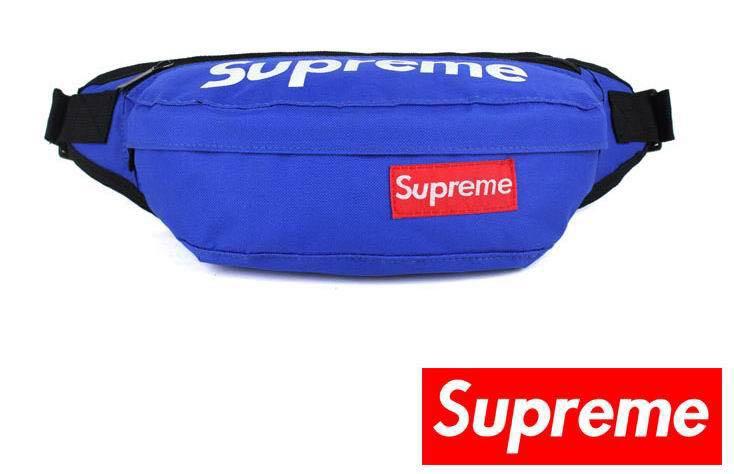 blue fanny pack supreme