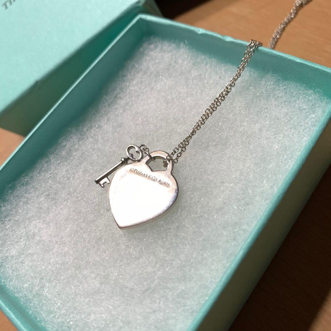 Tiffany and co heart tag pendant necklace Clearance
