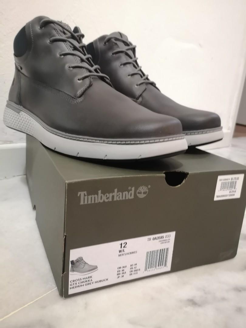 timberland men's cross mark chukka shoes