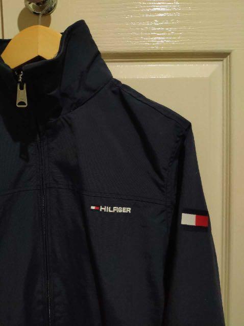 Tommy Hilfiger Navy Yacht Jacket Size S Men s Fashion Clothes on