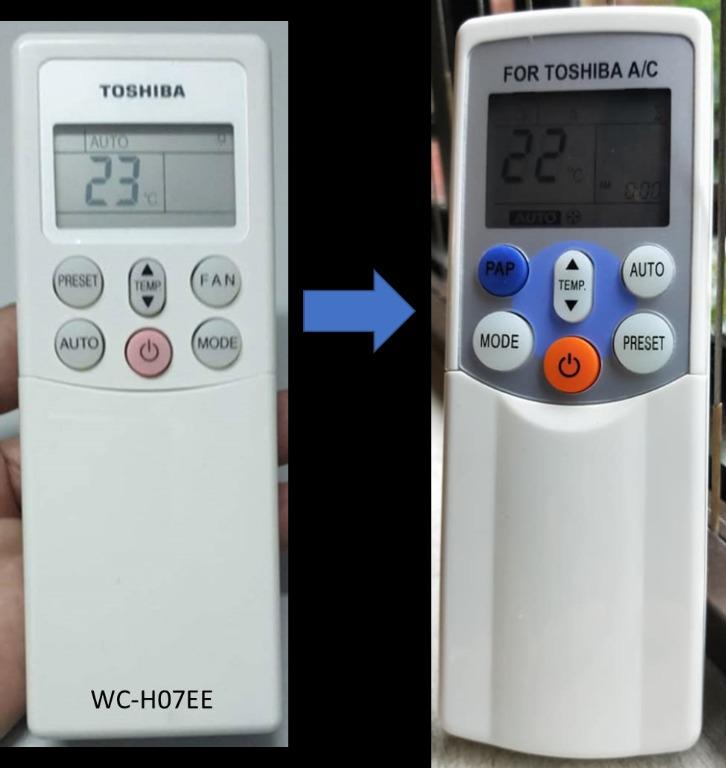 συνιστώ Νεκροτομείο Πλάσμα toshiba air conditioning remote control