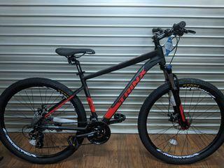 Trinx M500 Elite Mountain Bike 27.5" (Matte Black Grey Red)