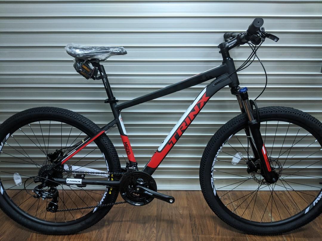 trinx red bike