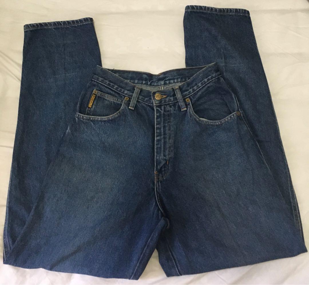 armani jeans high waist