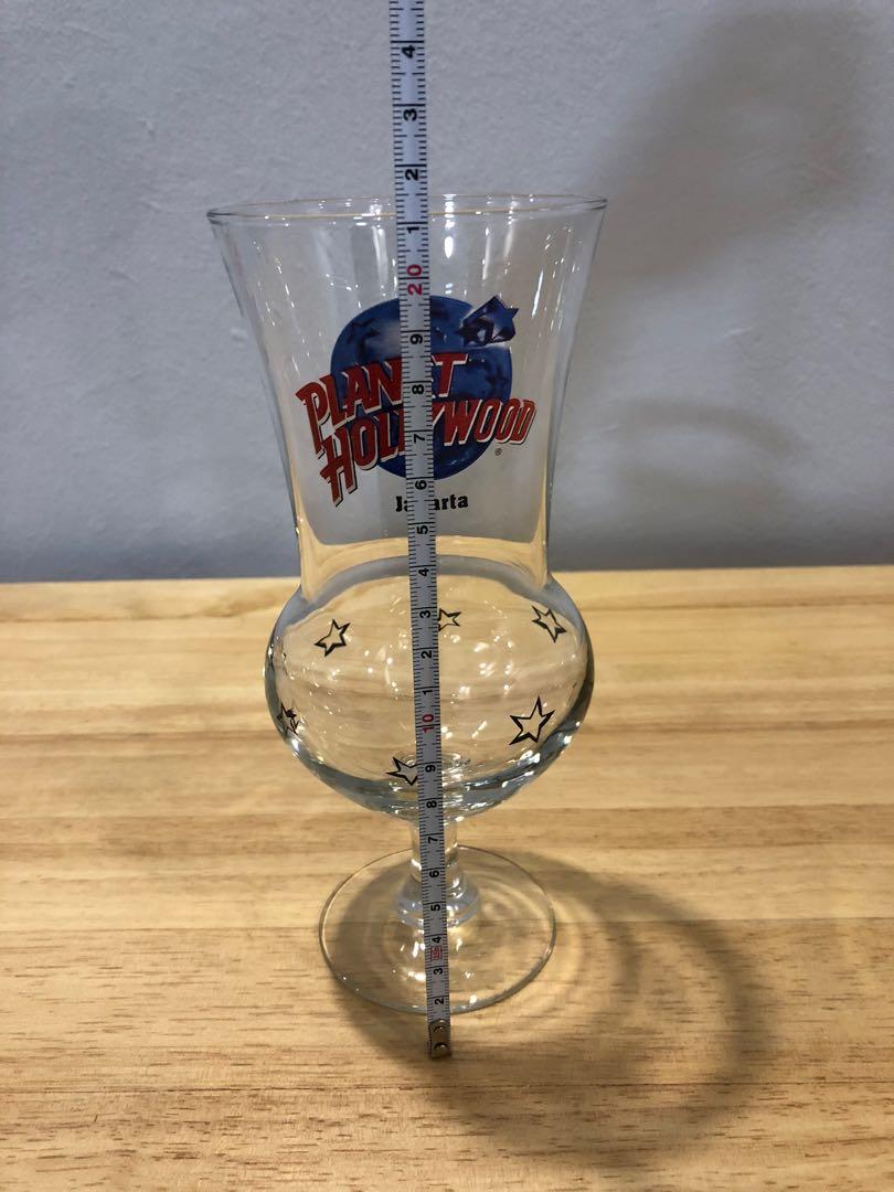 Vintage Hollywood Jakarta Drink Glass (collectible, souvenir