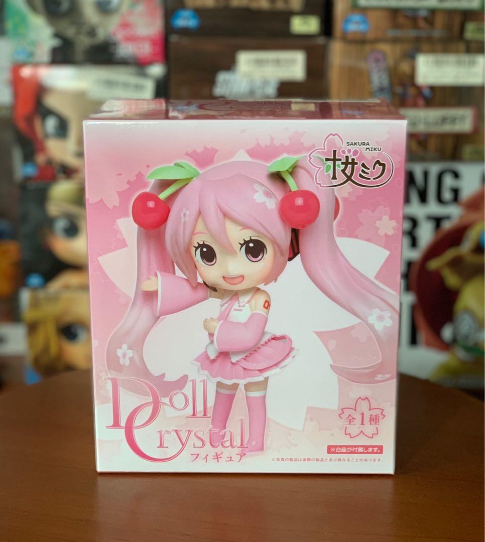 Vocaloid Hatsune Miku Sakura Miku Doll Crystal Figure Toys Games Bricks Figurines On Carousell This beautiful figure is made of pvc and measures approximately 14 centimeters. vocaloid hatsune miku sakura miku doll