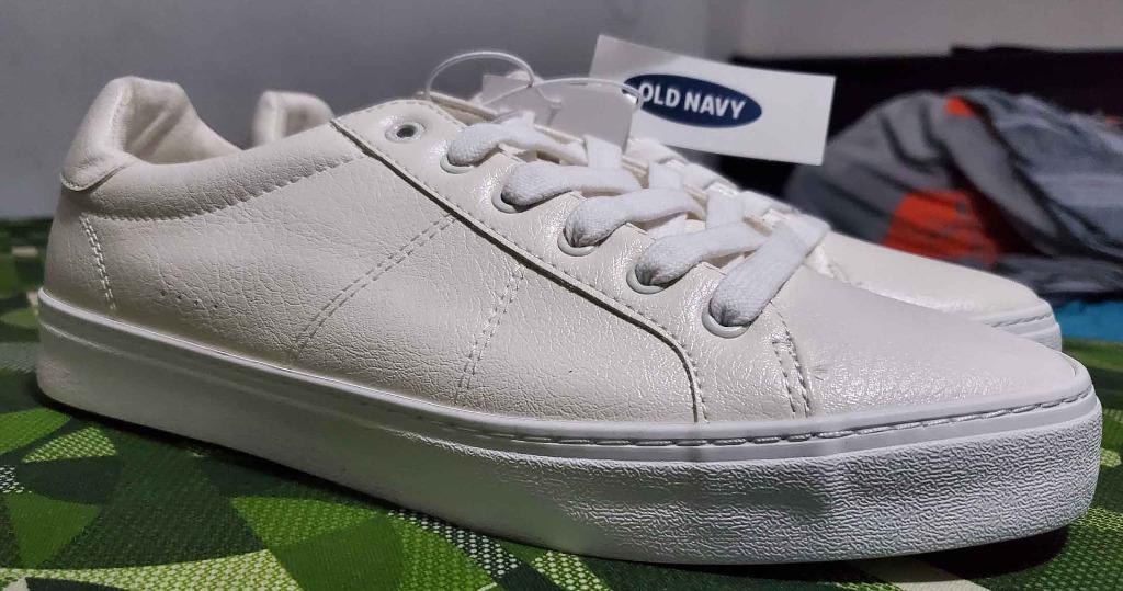Old navy white sneakers hotsell