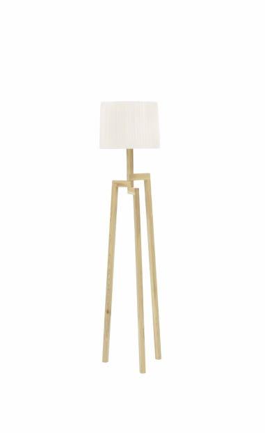 Wooden Tripod Floor Lamp Natural, Wooden Tripod Floor Lamp