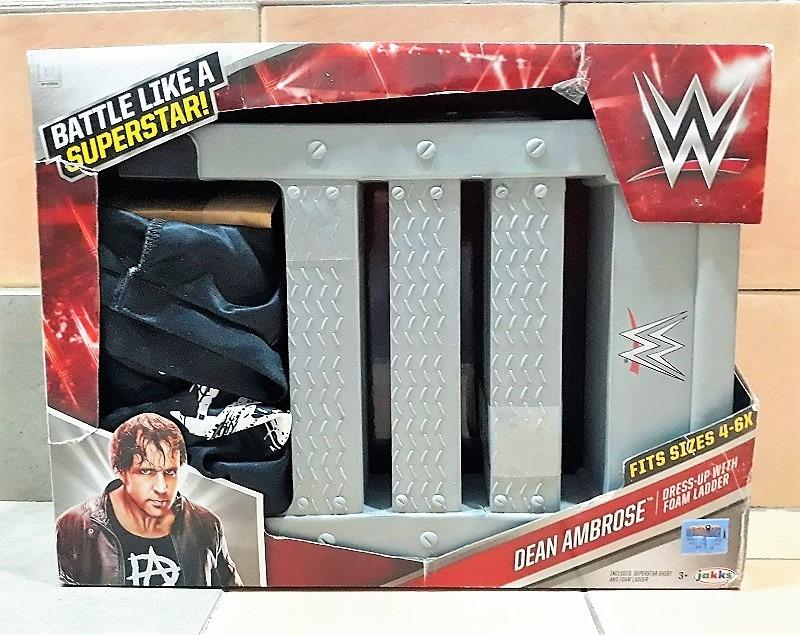 Wwe Foam Ladder With Dean Ambrose T Shiert Playset Hobbies Toys Toys Games On Carousell Liking his character and style inside a wrestling ring. wwe foam ladder with dean ambrose t