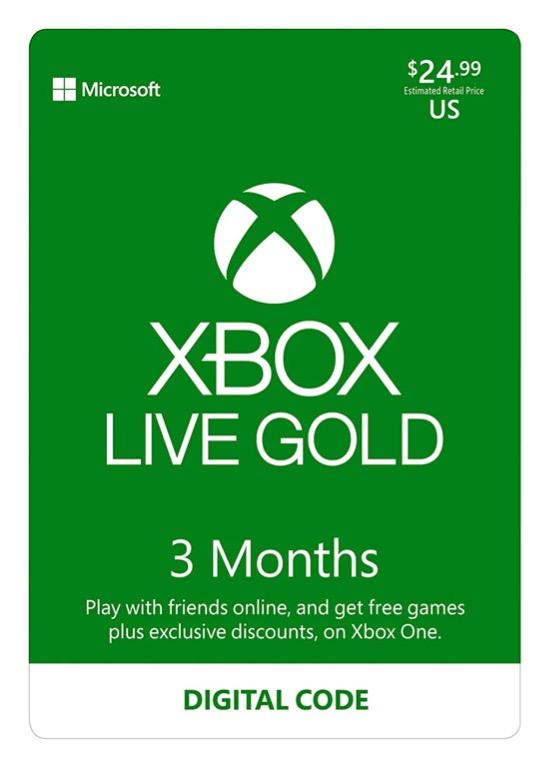 XBOX Live Gold Subscription , Video 