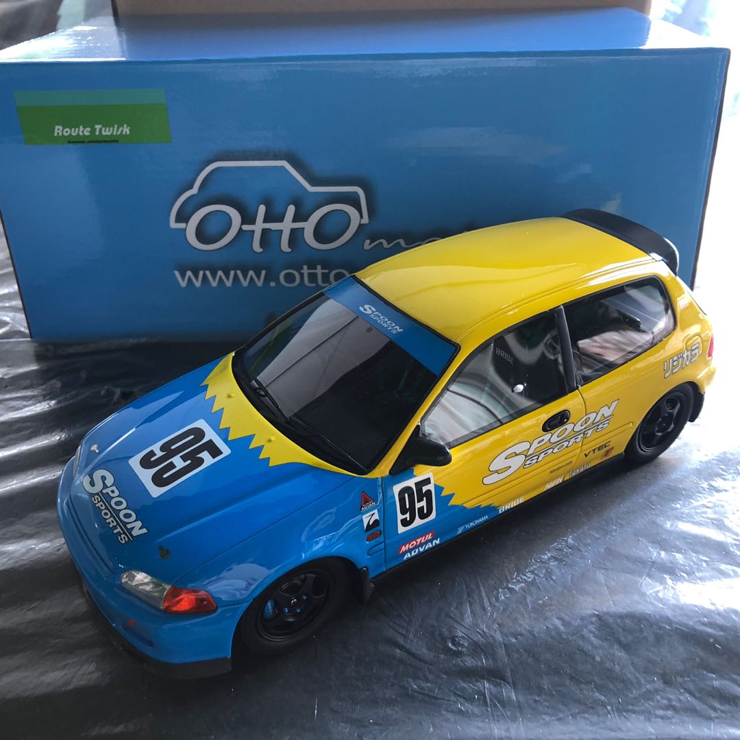 1 18 Otto Honda Civic Eg6 Spoon Sport 玩具 遊戲類 玩具 Carousell 1 18 Otto Honda Civic Eg6 Spoon Sport 玩具 遊戲類 玩具 Carousell
