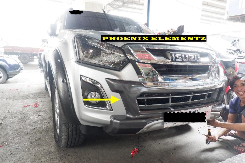 2014 to 2018 Isuzu Dmax Front Bumper nudge or Over rider., Car Parts