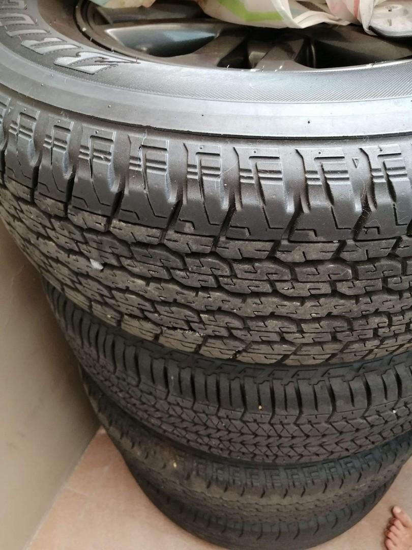 2015 Toyota Fortuner 17 Black Edition Mags With Tires Car Parts